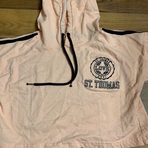 Caribbean Cropped Hoodie